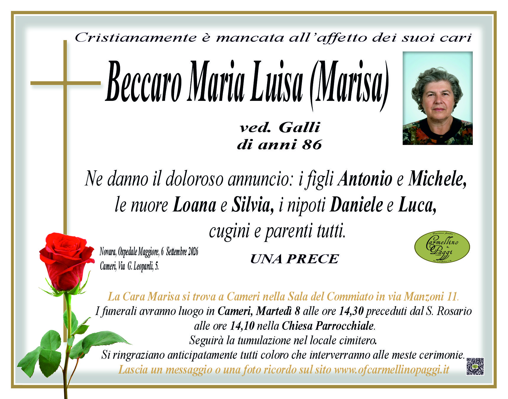 Beccaro Maria Luisa ( Marisa)