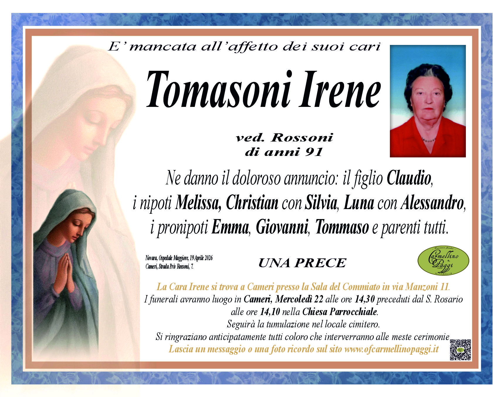 Tomasoni Irene